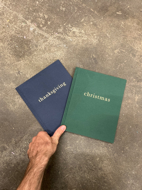 Thanksgiving & Christmas Memories Diaries / Photo Albums