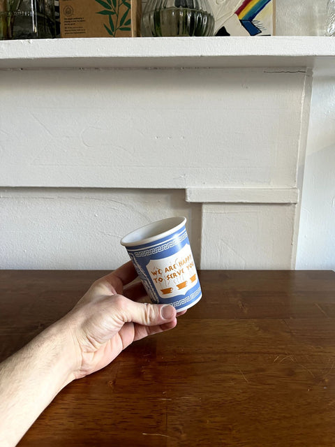 The Ceramic Version Of The OG NYC Coffee Cup