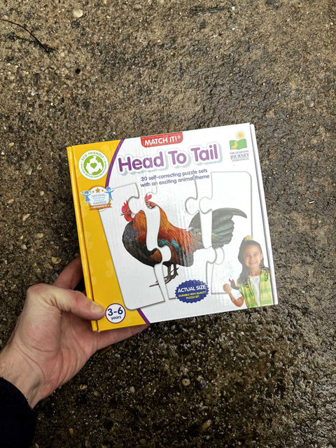 The Learning Journey Match It! Head to Tail Game