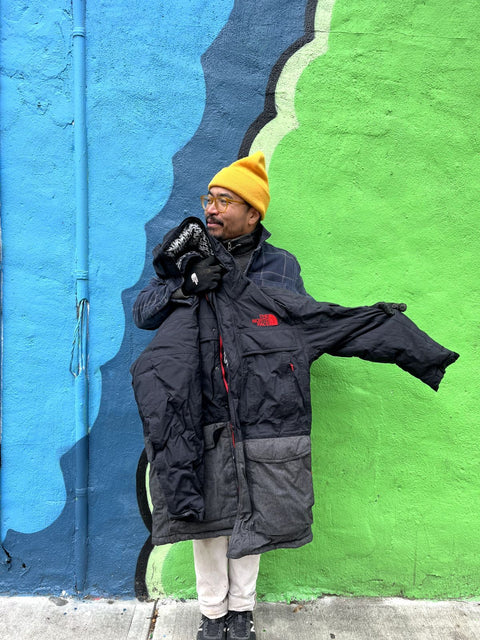 The North Face Black Parka, Size Men L