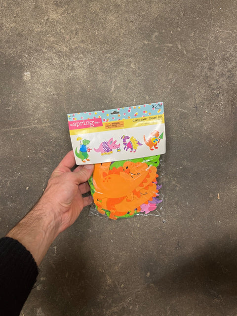 The Spring Shop Dinosaur Foam Kit