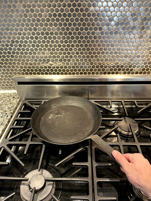 The Thinner Lodge Cast Iron Pan, 12" Wide