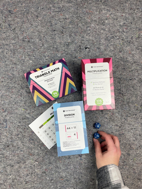 Think Tank Math Scholar Flashcards
