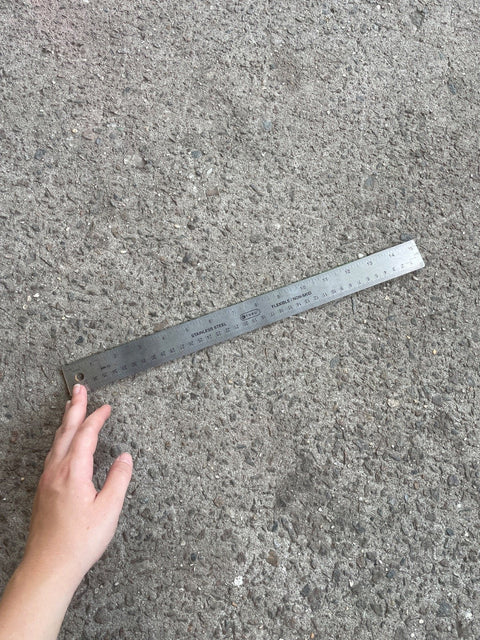 Thr-U Stainless Steel Ruler