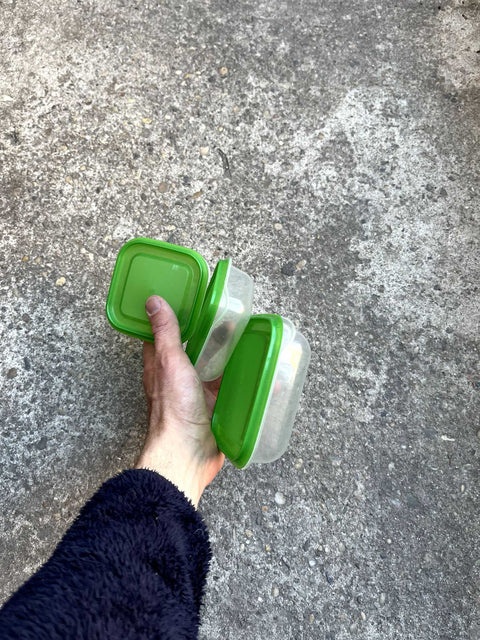 Three Lil' Tupperwares