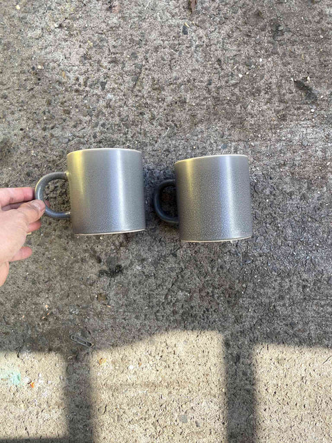 Threshold Gray Mugs Set