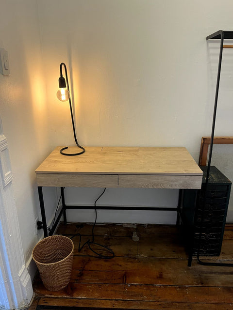 Threshold Loring Wood Writing Desk, W42xD20xH31"