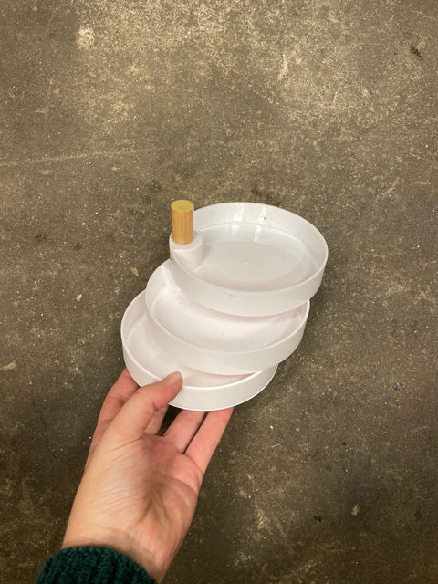 Tiered Rotating Organizing Tray