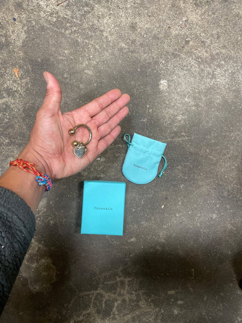 Tiffany & Co. Heart Keychain