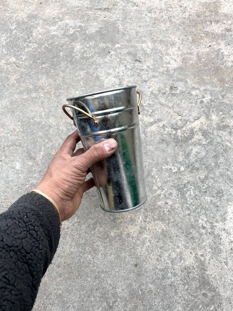 Tin Plant Bucket Not Stolen from Trader Joe's