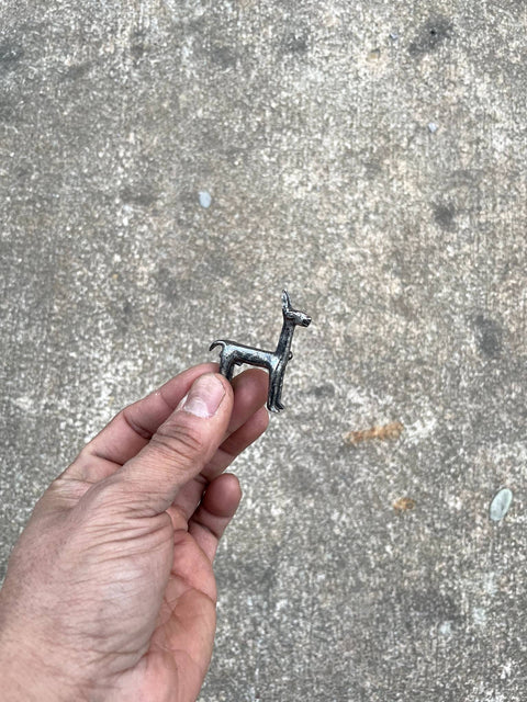 Tiny Metal Deer Pin