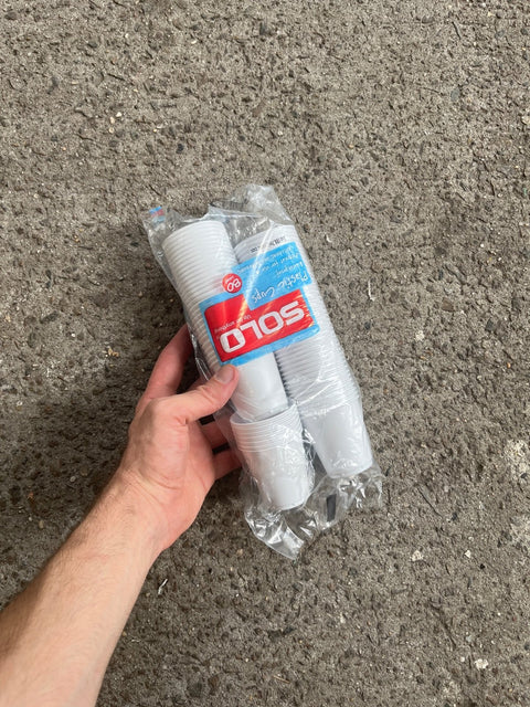Tiny SOLO Plastic Cups