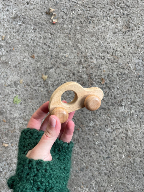 Tiny Wooden Car
