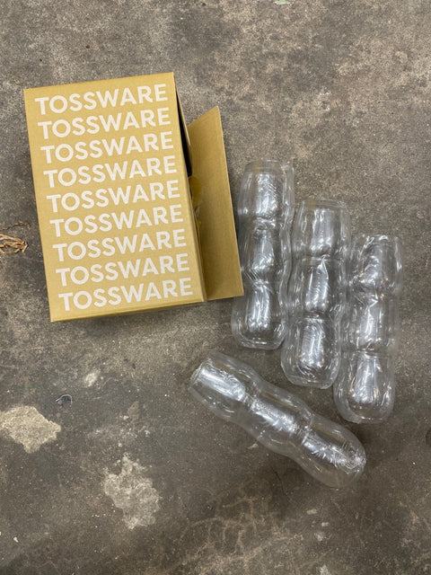 Tossware Reserve Stemless Wine Glasses