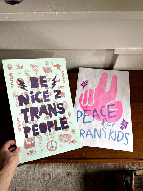 Trans Rights Posters