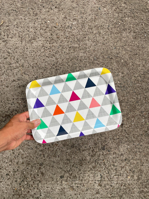 Triangle Pattern Serving Tray