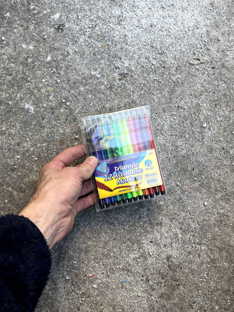 Triangle Washable Markers