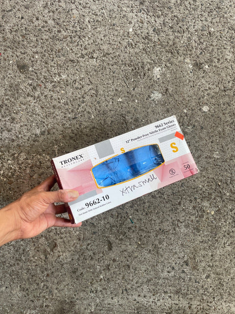 Tronex Nitrile Exam Gloves, XS