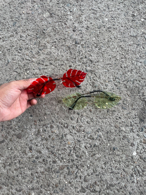 Tropical Leaf Sunglasses