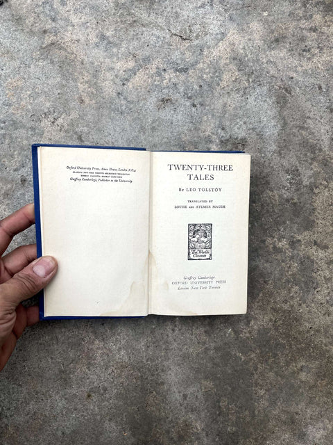 Twenty-Three Tales by Leo Tolstoy