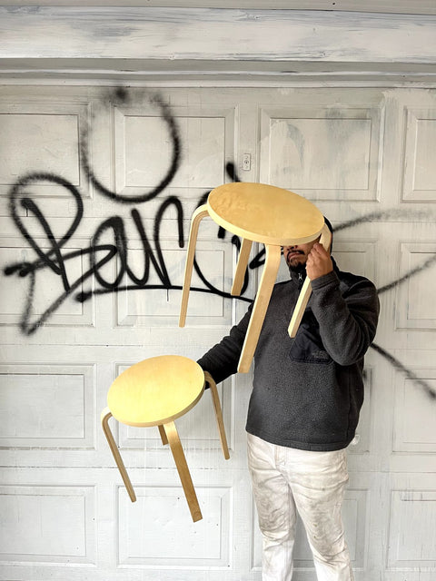 Two Cool Wood Stools