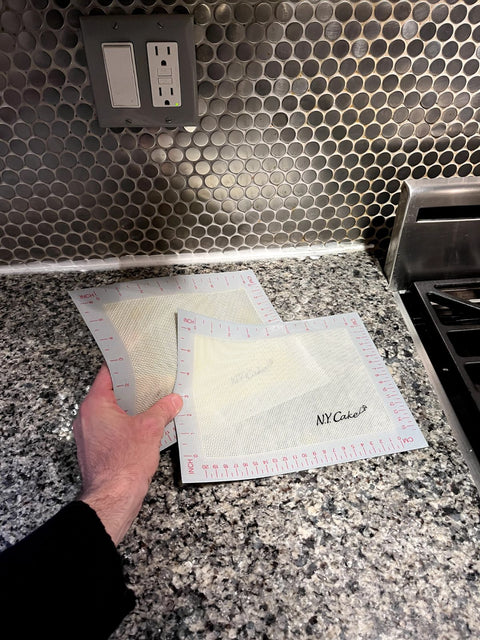 Two NY Cake Baking Mats