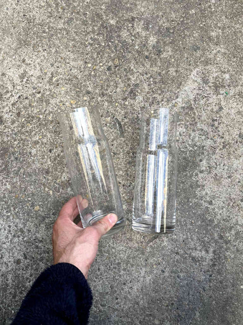Two Pretty Glass Vases