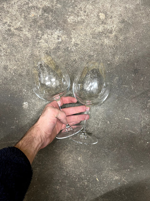 Two Pretty Wine Glasses