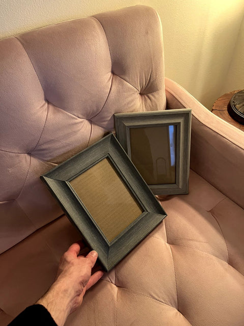 Two Rustic Picture Frames, 8x10"