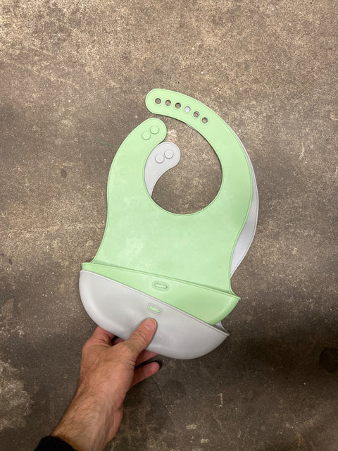 Two Silicone Bibs