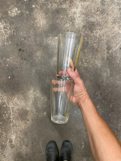 Two Simple Drinking Glasses