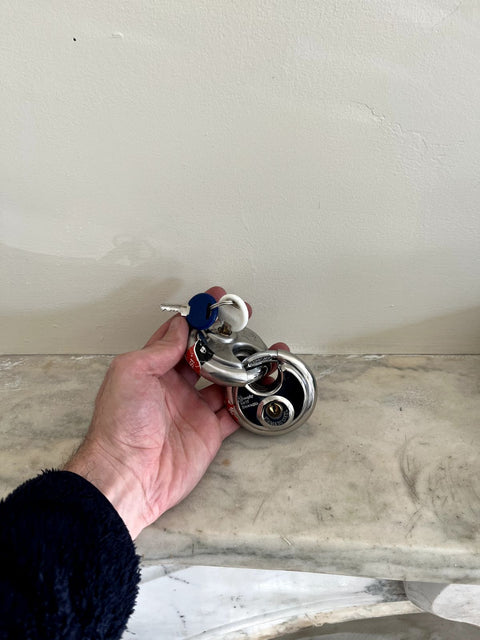 Two Stainless Steel Locks