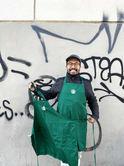 Two Starbucks Green Aprons For You And Your Buddy To Get A Free Latte