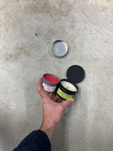 Two Tin Scented Candles