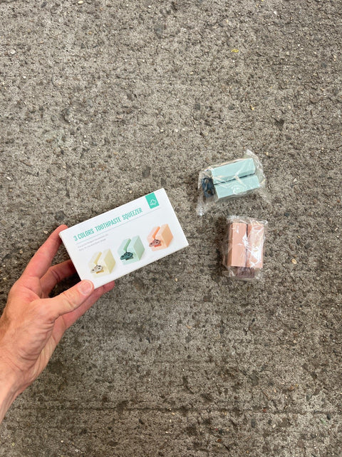Two Toothpaste Squeezers
