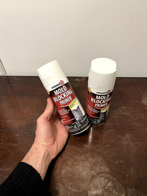 Two Zinsser Mold Blocking Primer
