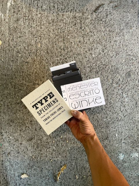 Type Specimens By Frere-Jones