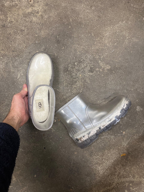 UGG Clear Winter Rainboots, Size US 8 W