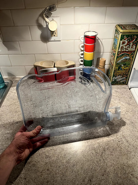 Ultra Slimline Beverage Dispenser, 1.25Gal