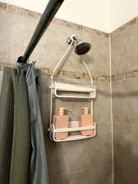 Umbra Flex Hanging Shower Caddy Organizer