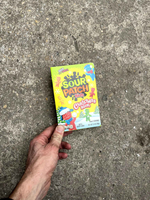 Sour Patch Kids Christmas Book Edition, Unopened / Unexpired