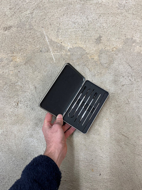 Unused Dental Tool Set With Case