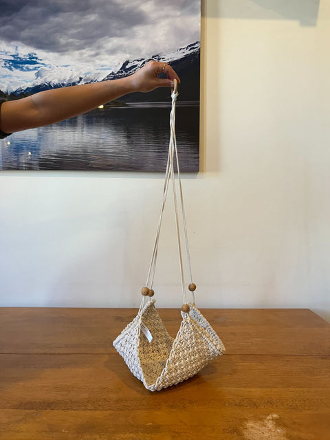 Urban Outfitters Macrame Hanging Planter