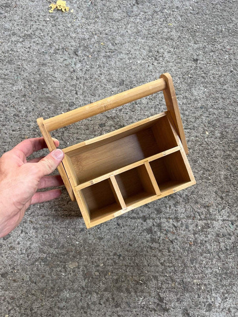 Useful Wooden Caddy Organizer