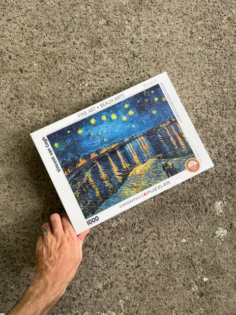 Van Gogh Starry Night Puzzle, 1000 Pieces Unopened
