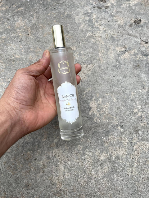 Vanilla Pink Pepper Body Oil