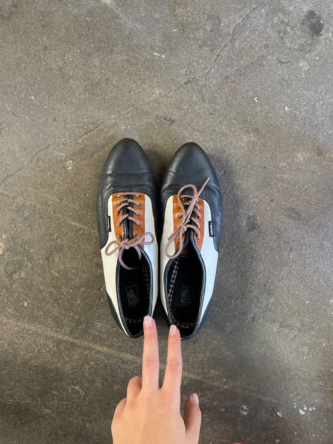 Vans Oxford Dress Shoe, Sz 8.5W / EU39