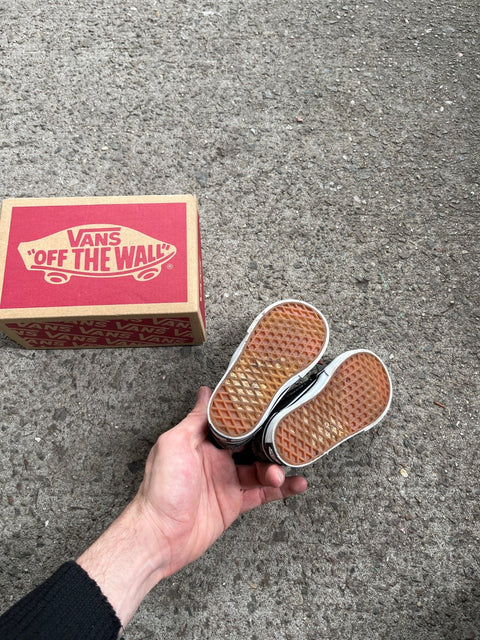 Vans Toddler Checkerboard Slip-Ons, Size 5