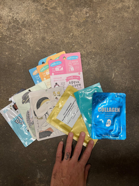Variety Of Sheet Face Masks