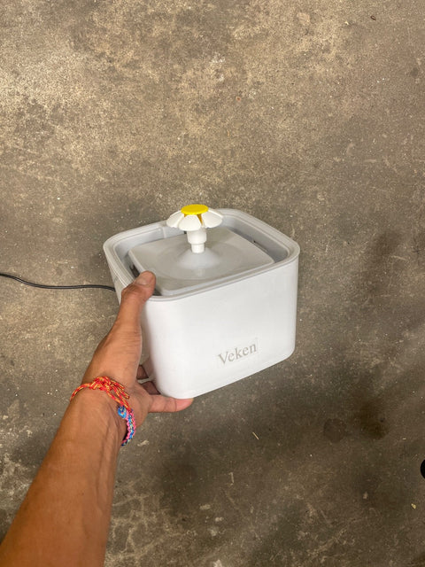 Veken Flower Pet Fountain